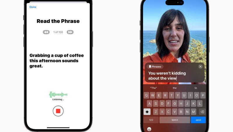 Apple lanza 'Personal Voice', una opción que permitirá que el iPhone "hable" con tu propia voz